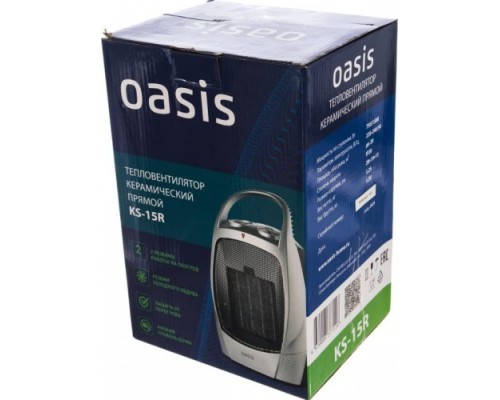 Тепловентилятор электрический making Оasis everywhere КS-15 R [4670004377116]