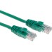 Патч-корд REXANT 02-0106-5 U/UTP, CAT 5e, RJ45-RJ45, 26AWG, LSZH, зеленый 5м