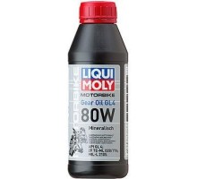 Масло трансмиссионное для мотоциклов LIQUI MOLY 80W Motorbike Gear Oil 0,5 л 1617 минеральное [1617]