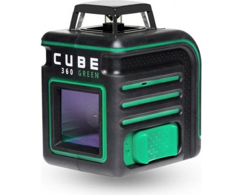 Лазерный уровень ADA CUBE 360 GREEN PROFESSIONAL EDITION + ADA Cosmo 100 с функцией уклономера [А00680]