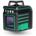 Лазерный уровень ADA CUBE 360 GREEN PROFESSIONAL EDITION + ADA Cosmo 100 с функцией уклономера [А00680]