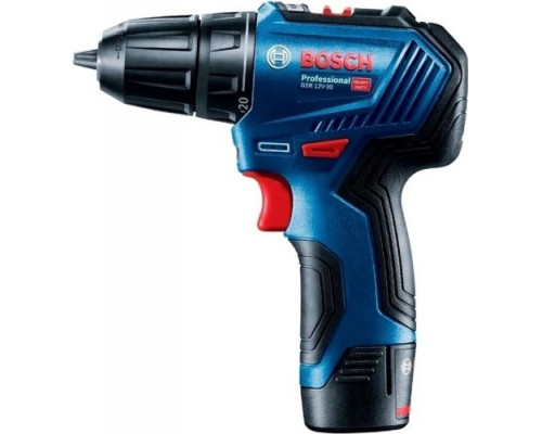 Дрель-шуруповерт аккумуляторная BOSCH GSR 12V-30 бесщеточная, без АКБ и ЗУ 06019G9002