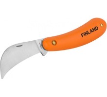 Нож прививочный FINLAND с изогнутым лезвием 1452ЦИ 1452