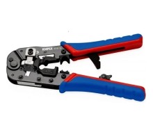 Пресс-клещи KNIPEX KN-975113SB 3-в-1, для штекеров RJ 45