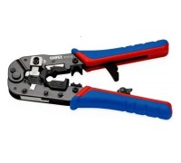 Пресс-клещи KNIPEX KN-975113SB 3-в-1, для штекеров RJ 45