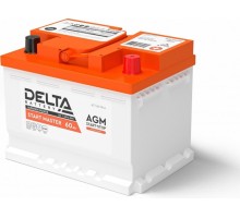 Аккумулятор Delta START MASTER 60 Ah AGM DELTA START MASTER 60 Ah AGM