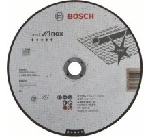 Отрезной круг по нержавеющей стали BOSCH 230х2,5х22 мм A 30 V INOX BF Best for Inox [2608603508]