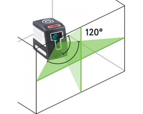 Лазерный уровень FUBAG Crystal 10G VH с зеленым лучом [31624]