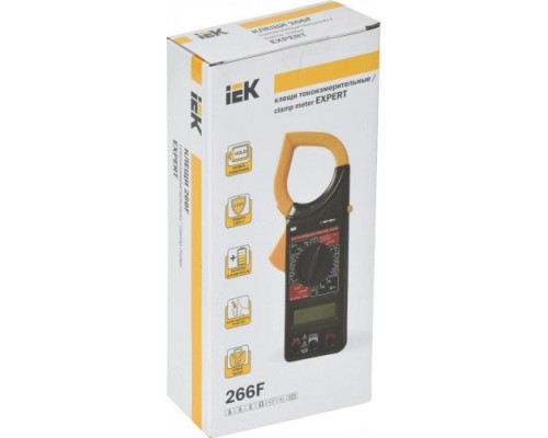 Клещи токоизмерительные IEK Expert 266F [TCM-1F-266]