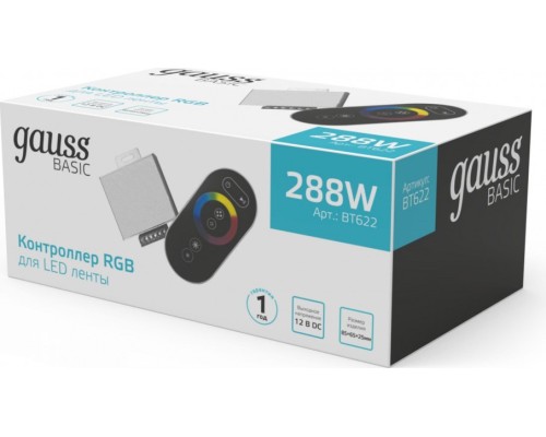 Контроллер GAUSS BT622 rgb basic для ленты led 12v 288w