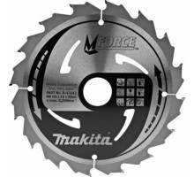 Пильный диск по дереву MAKITA 185x30/20/15.88x1.2x16T для m-force [B-43642]