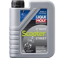 Масло для 2-тактных скутеров LIQUI MOLY Motorbike 2T Basic Scooter Streetr 1 л 1619/8068 [8068/1619]