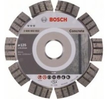 Алмазный диск для резки бетона BOSCH 125х22.2 мм Best for Concrete 2608602652