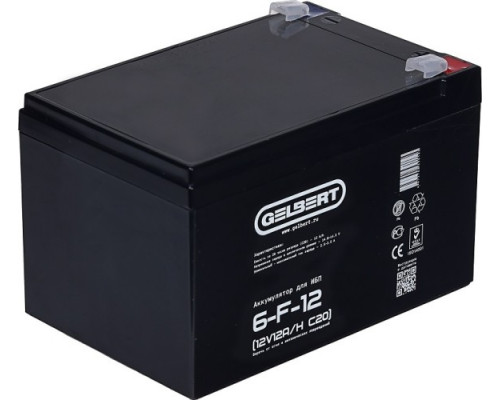 Аккумулятор GELBERT 6-F-12 12V 12Ah для ИБП