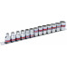 Набор головок 3/8" KING TONY 3013SR, 13 предметов