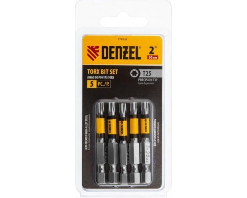 Набор бит DENZEL T25x2 Набор бит DENZEL T25x2