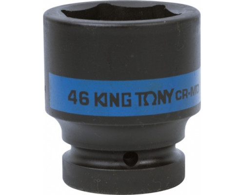 Ударная головка шестигранная 46 мм с посадкой 1" KING TONY 853546M
