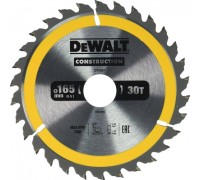 Пильный диск универсальный DeWALT 165х30тх30 мм Construction DT1937-QZ DT1937-QZ