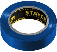 Изолента STAYER Protect-10 пвх, не поддерживает горение, 10м (0,13х15 мм), си [12291-B_z01]