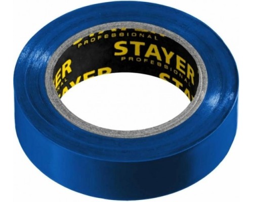 Изолента STAYER Protect-10 пвх, не поддерживает горение, 10м (0,13х15 мм), си [12291-B_z01]