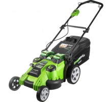 Газонокосилка аккумуляторная GREENWORKS G40LM49DBK4 (2500207VB) 2500207VB