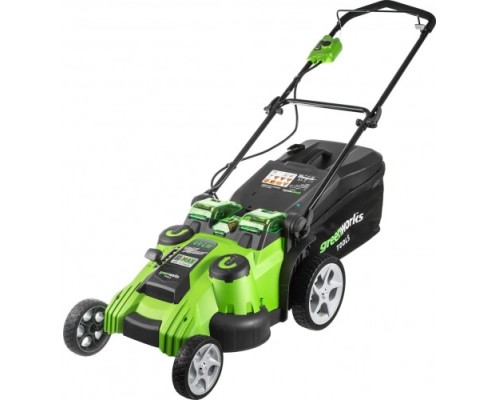 Газонокосилка аккумуляторная GREENWORKS G40LM49DBK4 (2500207VB) [2500207VB]