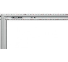 Угольник ЗУБР ЭКСПЕРТ 400 мм столярный с усиленным алюминиевым полотном [34392-40]