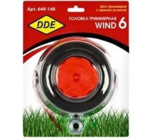 Триммерная головка DDE Wind 6 безразборная смена корда 640-148
