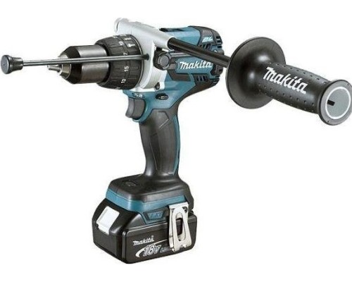 Аккумуляторная дрель-шуруповерт MAKITA DHP 481 RTE ударная [DHP481RTE]