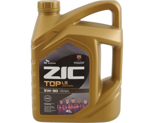 Масло моторное ZIC TOP LS 5W30  4 л [162612]