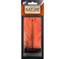 Ароматизатор подвесной картонный RUSEFF NATURE LINE свежий цитрус 27566N [27566N]