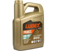 Масло моторное Lubex PRIMUS MV 5W40  4 л. синтетическое L034-1325-0404