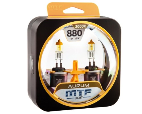 Лампа галогеновая MTF LIGHT серия AURUM Н27(880), 12V, 27W HAU1280