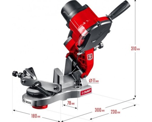 Станок заточной ЗУБР СЦ-200 для заточки цепей