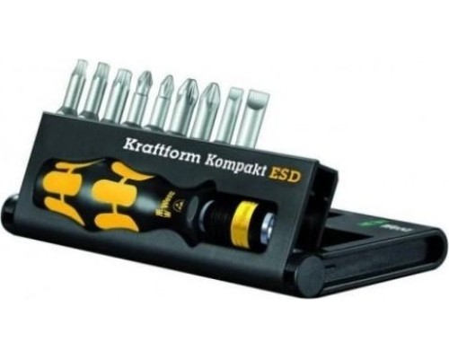 Набор насадок WERA Kraftform Kompakt 11 ESD WE-056678 [WE-056678]