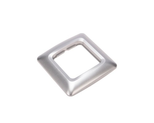 Рамка Kranz KR-78-0285 DEA 1-я горизонтальная серебряный металлик Рамка Kranz KR-78-0285 DEA 1-я горизонтальная серебряный металлик