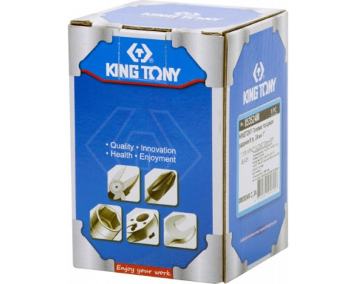 Ударная головка шестигранная 24 мм с посадкой 1" KING TONY 853524M
