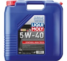 Масло моторное LIQUI MOLY SAE  5W40 Synthoil High Tech  20 л 1308 синтетическое [1308]