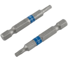 Набор бит CUTOP Profi TORX T15, 50 мм, стальные, 2 шт 83-657