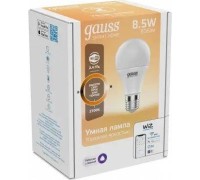 Лампа светодиодная GAUSS Smart home a60 8,5w 806lm 2700к e27 диммируемая led [1050112]