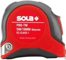 Рулетка SOLA PRO-TM 5 м [50022101]