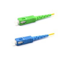 Патч-корд оптический REXANT 50-2063 9/125 (OS2), SC/APC-SC/UPC, (Simplex), LSZH, 15м