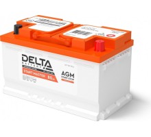 Аккумулятор Delta START MASTER 80 Ah AGM DELTA START MASTER 80 Ah AGM