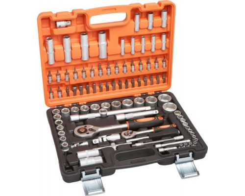 Набор инструментов MAXPILER MXT-94-SET, 94 предмета, 1/2 и 1/4 дюйма, CrV