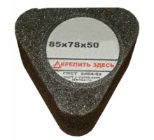 Сегмент шлифовальный ЛУГА 6С 85х78х50 14А 24 P B (80 CT2 ББ) С ГАЙКОЙ D3100857850425P