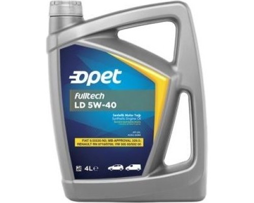 Масло моторное OPET Fulltech LD 5W40 4 л синтетическое [601439148]