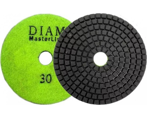 Алмазная тарелка на липучке DIAM АГШК 100*2,5 №30 Master Line (мокрая) [000665]
