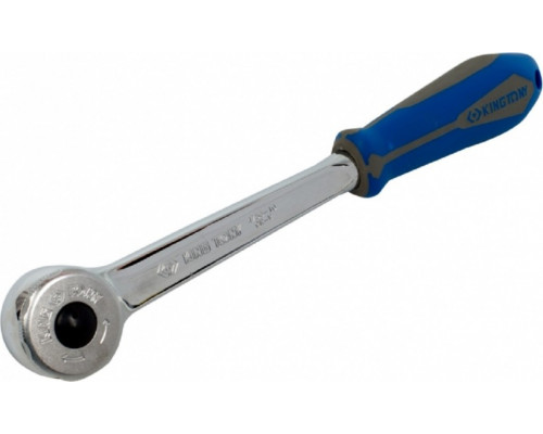 Трещотка KING TONY 4756-10G 1/2", 262 мм, 72 зубца, дисковый механизм с кнопкой