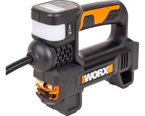 Компрессор автомобильный Worx WX092.9 без АКБ и ЗУ, с фонарем [WX092.9]