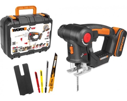 Лобзик-сабельная пила аккумуляторный WORX Axis WX550 [WX550]